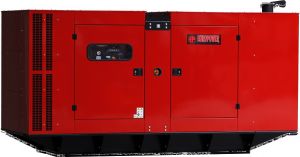 Дизельный генератор EuroPower EPS 315 TDE в кожухе