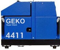 Бензиновый генератор Geko 4411 E-AA/HHBA SS в кожухе