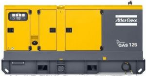 Дизельный генератор Atlas Copco QAS 125 в кожухе