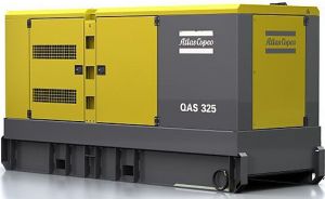 Дизельный генератор Atlas Copco QAS 325 с АВР в кожухе