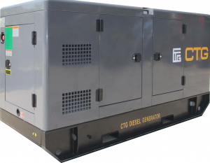 Дизельный генератор CTG AD-200RES в кожухе