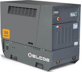 Дизельный генератор Elcos GE.YA.037/033.LT в кожухе