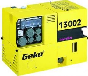 Бензиновый генератор Geko 13002 ED-S/SEBA SS в кожухе