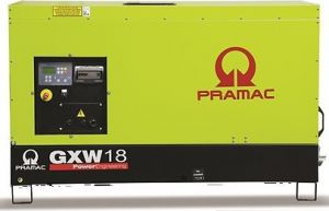 Дизельный генератор Pramac GXW 18 W в кожухе
