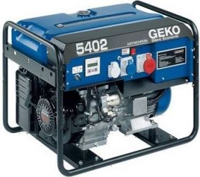 Бензиновый генератор Geko 5402 ED-AА/HHBA