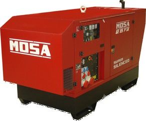 Дизельный генератор Mosa GE 85 JSX EAS в кожухе