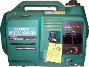 Бензиновый генератор Elemax SHX2000 в кожухе