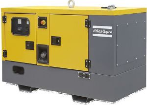 Дизельный генератор Atlas Copco QES 9 с АВР в кожухе