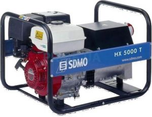 Бензиновый генератор SDMO HX 5000 TC (HX 5000 TS)