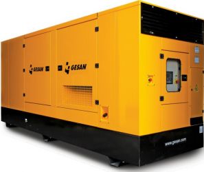 Дизельный генератор Gesan DPAS 1100 E в кожухе