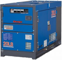 Дизельный генератор Denyo DCA-20LSK в кожухе