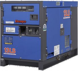 Дизельный генератор Denyo DCA-13LCY в кожухе