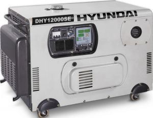 Дизельный генератор Hyundai DHY 12000SE с АВР в кожухе