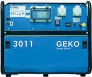 Бензиновый генератор Geko 3011 E-AA/HHBA SS в кожухе