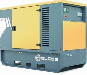 Дизельный генератор Elcos GE.YA.037/033.SS в кожухе