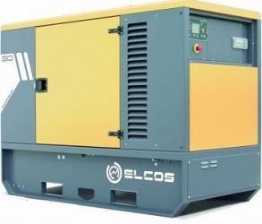 Дизельный генератор Elcos GE.YA.037/033.SS в кожухе