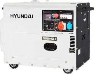 Дизельный генератор Hyundai DHY 8000SE-3 с АВР в кожухе