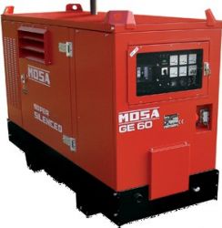 Дизельный генератор Mosa GE 60 S EAS в кожухе