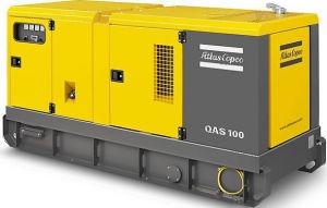 Дизельный генератор Atlas Copco QAS 100 в кожухе