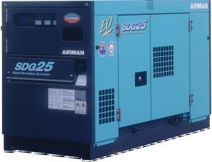 Дизельный генератор Airman SDG25S в кожухе