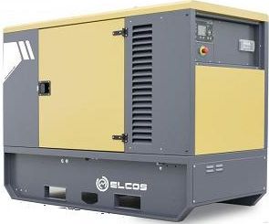 Дизельный генератор Elcos GE.PK.034/031.SS в кожухе