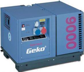 Бензиновый генератор Geko 9000 ED-AA/SEBA SS BLC с АВР в кожухе