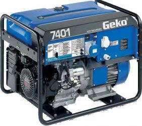Бензиновый генератор Geko 7401 E-AA/HHBA