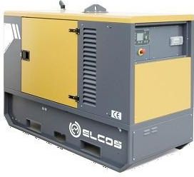 Дизельный генератор Elcos GE.PK.011/010.SS в кожухе