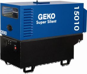 Дизельный генератор Geko 15010 E-S/MEDA SS с АВР в кожухе