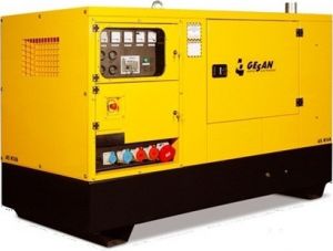 Дизельный генератор Gesan DPAS 15E MF с АВР в кожухе