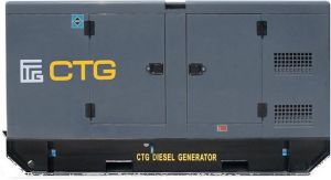 Дизельный генератор CTG AD-13YAS с АВР в кожухе