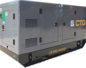 Дизельный генератор CTG AD-320WU в кожухе