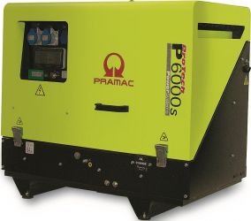 Дизельный генератор Pramac P 6000s в кожухе