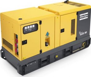 Дизельный генератор Atlas Copco QAS 80 в кожухе