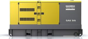 Дизельный генератор Atlas Copco QAS 305 Sd в кожухе