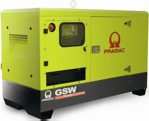 Дизельный генератор Pramac GSW 10 P в кожухе