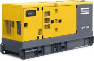 Дизельный генератор Atlas Copco QAS 250 в кожухе