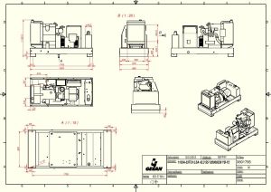 Дизельный генератор Gesan DPB 45 E