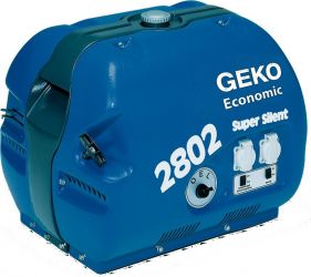 Бензиновый генератор Geko 2802 E-A/HHBA SS в кожухе