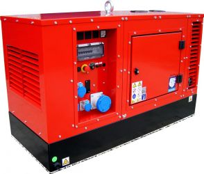 Дизельный генератор EuroPower EPS 193 DE с АВР в кожухе