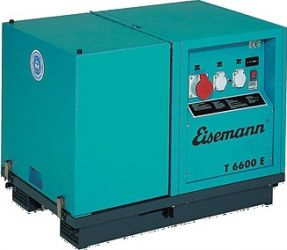 Бензиновый генератор Eisemann T 6600 E в кожухе