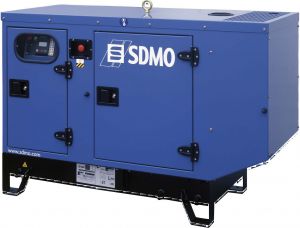 Дизельный генератор SDMO T 12K-IV в кожухе
