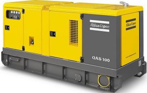 Дизельный генератор Atlas Copco QAS 100 с АВР в кожухе