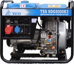 Дизельный генератор ТСС SDG 5000 E3
