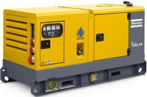 Дизельный генератор Atlas Copco QAS 30 в кожухе